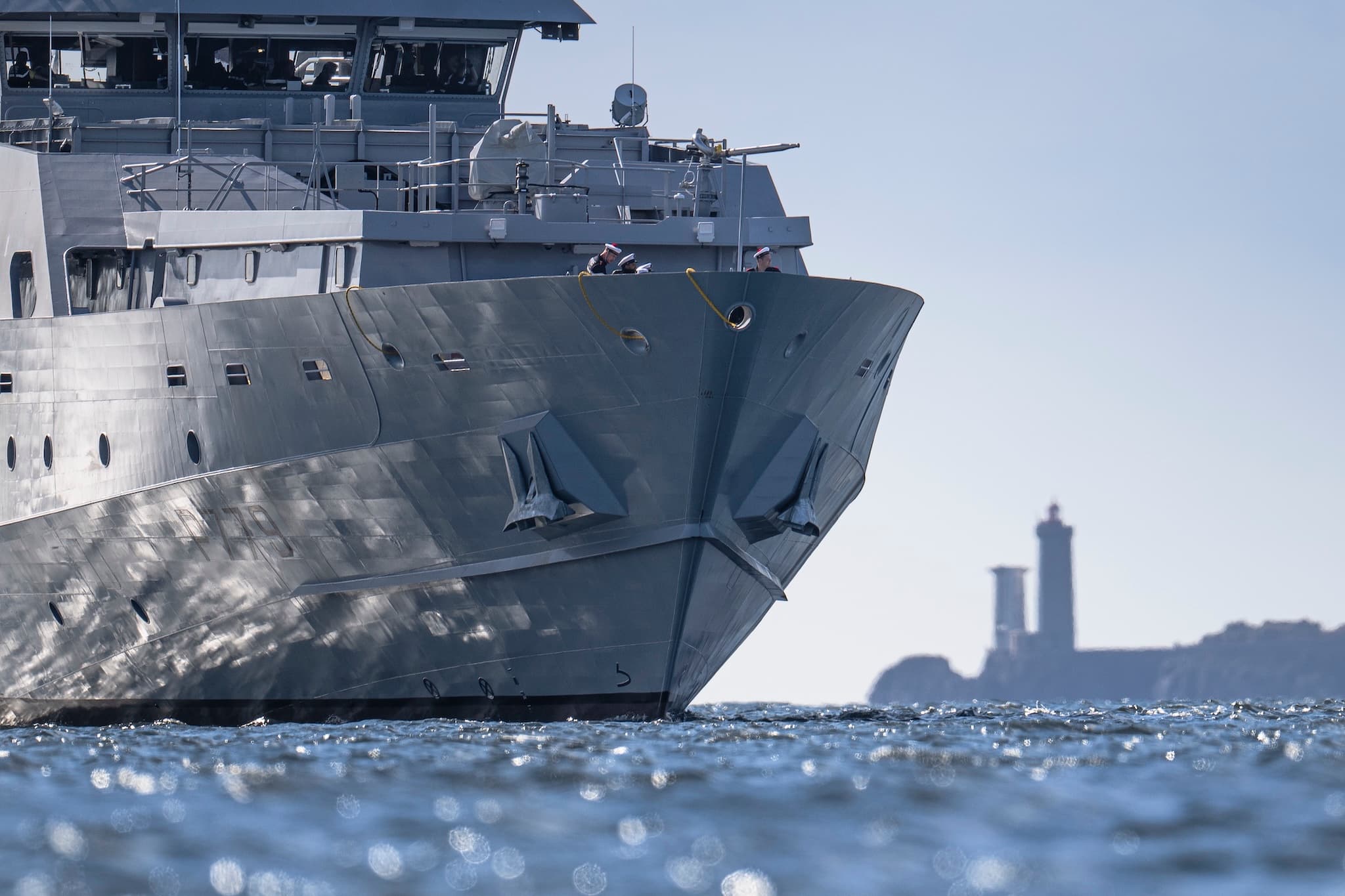 Le P779 Auguste Benebig en rade de Brest